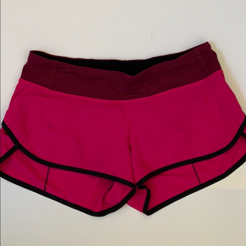 Lululemon Speed Shorts, 2.5” inseam